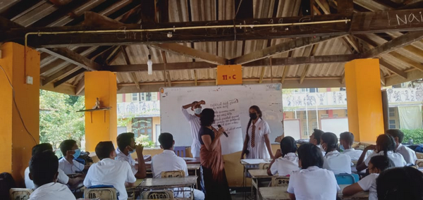 A program to raise awareness about continuing education and children's well-being in Homagama Matthegoda Vidyadipa Vidyalaya (2022-11-29)